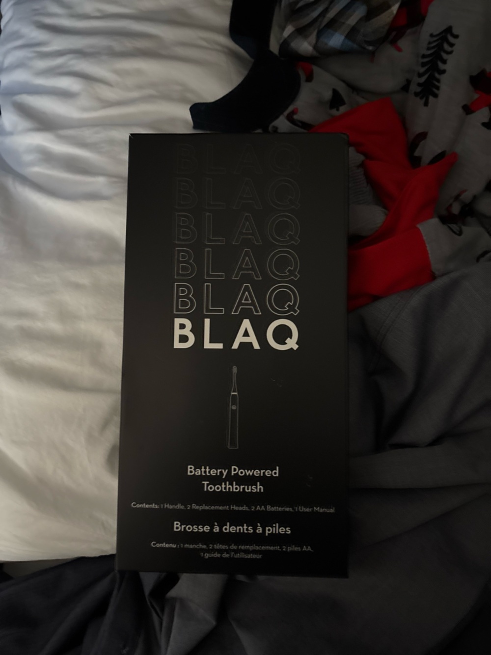 BLAQ Battery Powered Toothbrush - Black